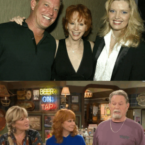 A Moment That Melts Hearts: Christopher Rich’s Rare Reunion Photo with Reba McEntire and Melissa Peterman Evokes Deep Nostalgia. Decades after “Reba” graced our screens, a cherished glimpse of camaraderie has emerged as Christopher Rich shared a precious reunion photo with his beloved co-stars, Reba McEntire and Melissa Peterman
