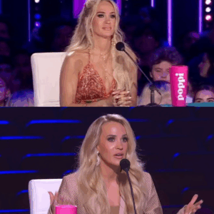 Secret Carrie Underwood Fury UNLEASHED! “American Idol” Cameras Missed the SHOCKING Moment! The squeaky-clean image of Carrie Underwood shattered behind the scenes of “American Idol” as an alleged off-camera outburst of epic proportions was revealed!