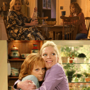 The BFF Twist You WON’T Believe! Forget everything you know about Reba McEntire and Melissa Peterman! Their unbreakable real-life friendship takes a wildly unexpected turn in their new film, hinting at a scandalous and utterly captivating love triangle that will leave you breathless!