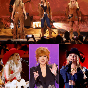 Country Queens UNLEASH Fury at ACMs: Reba, Lainey, Miranda’s “Trailblazer” Performance IGNITES Stage! Forget polite applause – Reba McEntire, Lainey Wilson, and Miranda Lambert’s fiery debut of “Trailblazer” at the ACM Awards sent shockwaves through the audience! Witnesses describe a raw, powerful performance that transcended mere entertainment, leaving jaws dropped and social media ablaze